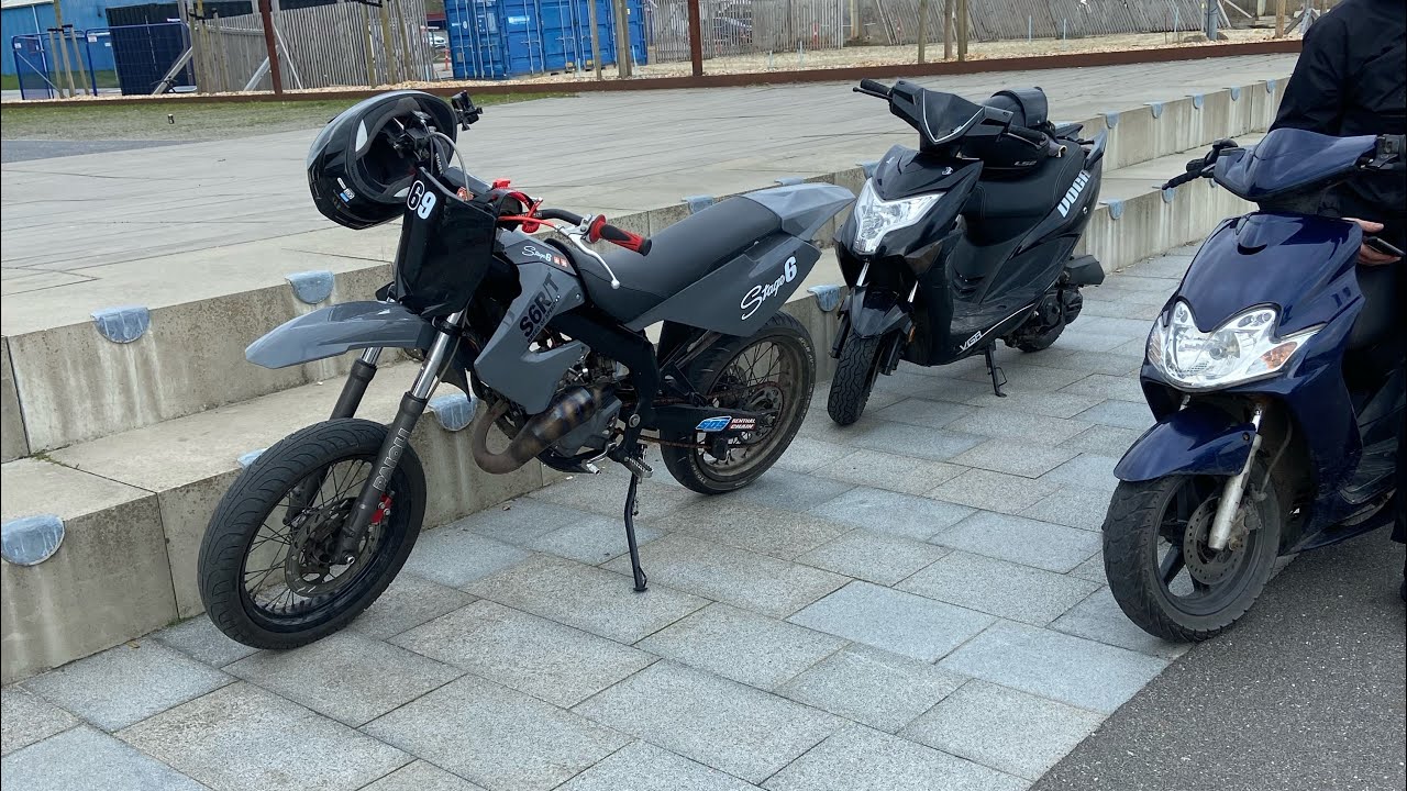 Køre vlog. Jog r og Derbi senda og vga
