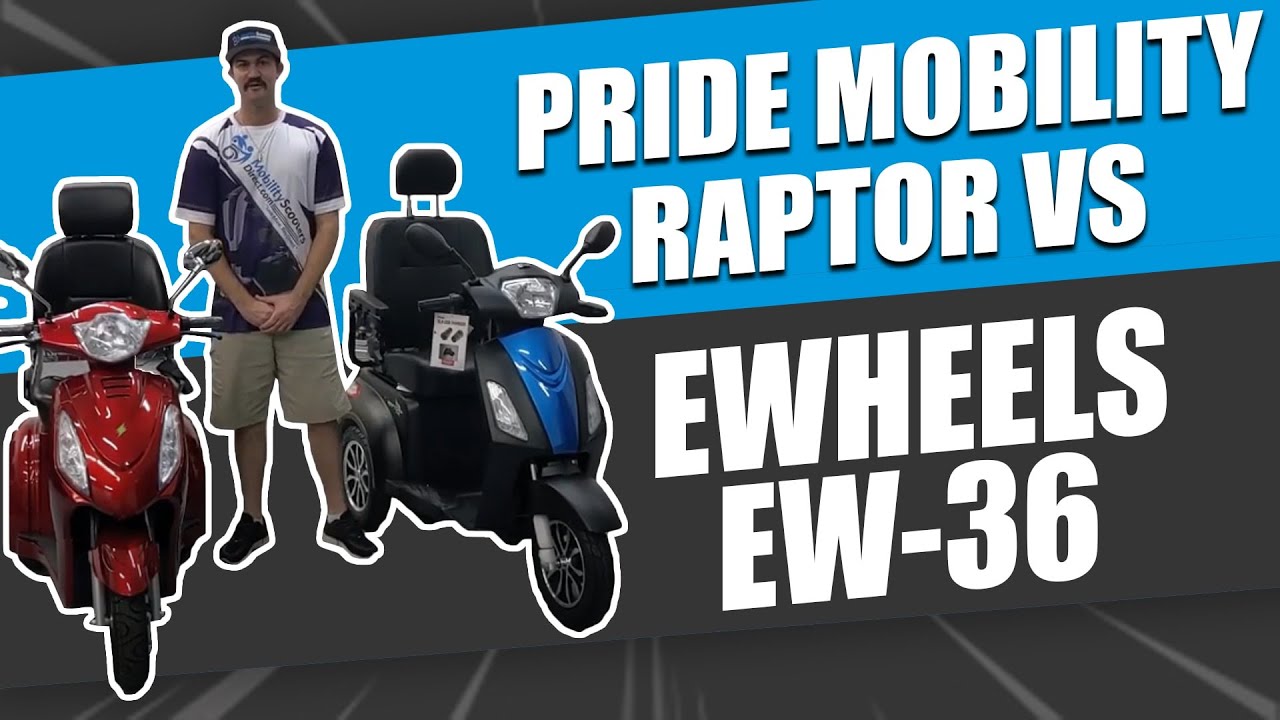 🆚Pride Mobility Raptor VS Ewheels EW-36 | Summertime Showdown