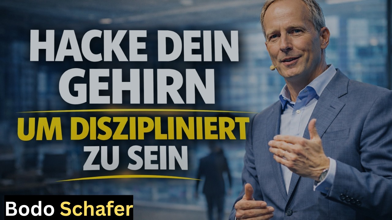 Wie du dein Gehirn zur Disziplin austrickst | Bodo Schafer