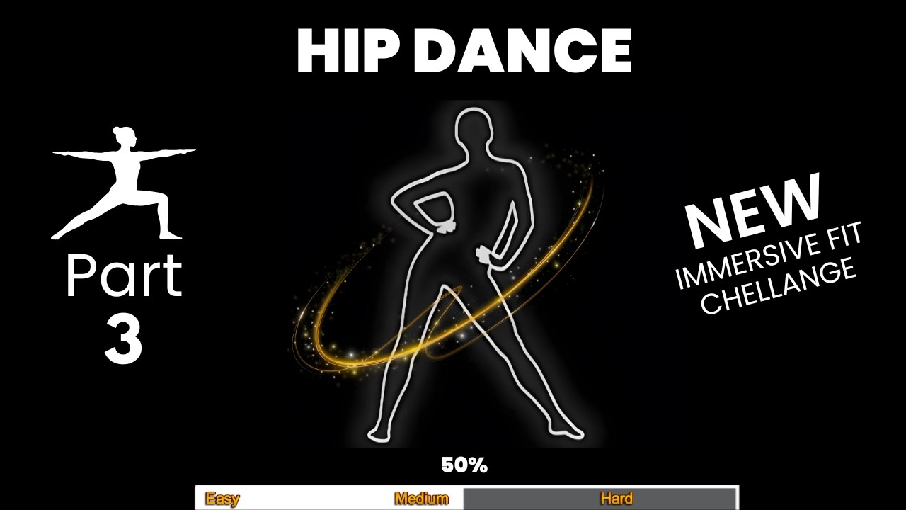 10-MIN Immersive Interactive Warm-Up | Hip Dance Full Body Fitness Game