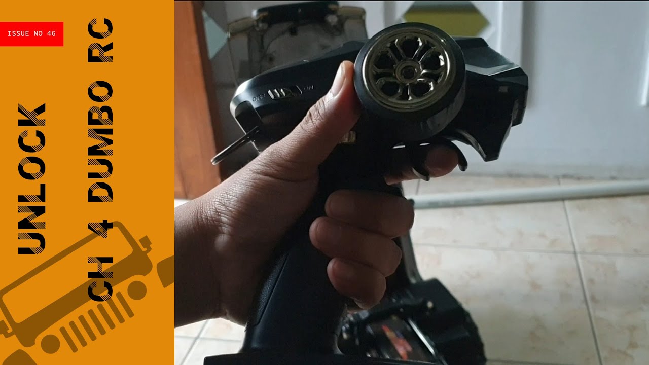 Tutorial unlock dumbo rc channel 4 untuk winch