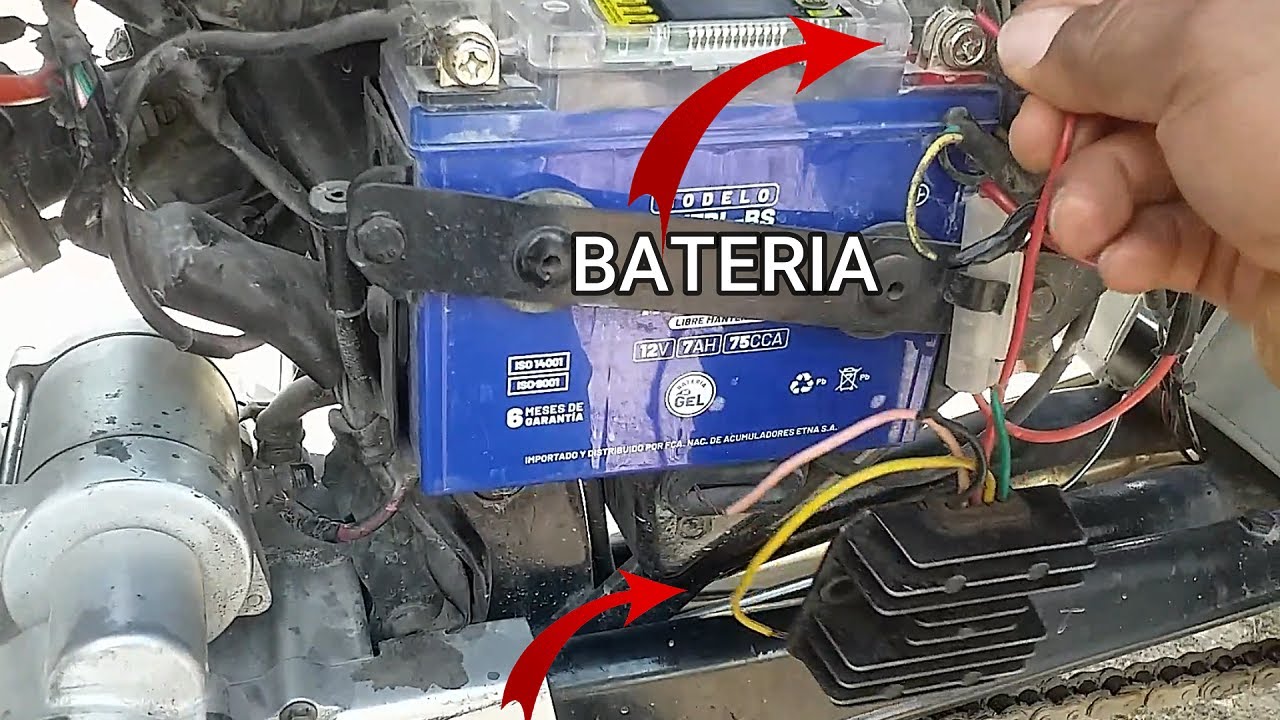 POR ESTO SE BAJA LA BETERIA DE TU MOTO