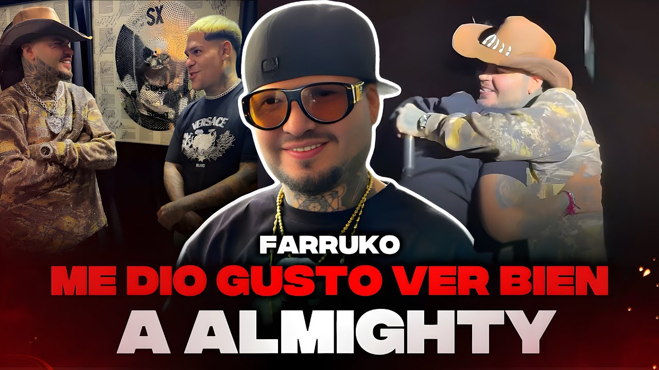 ENTREVISTA A FARRUKO:SU REENCUENTRO CON ALMIGHTY EN MÉXICO