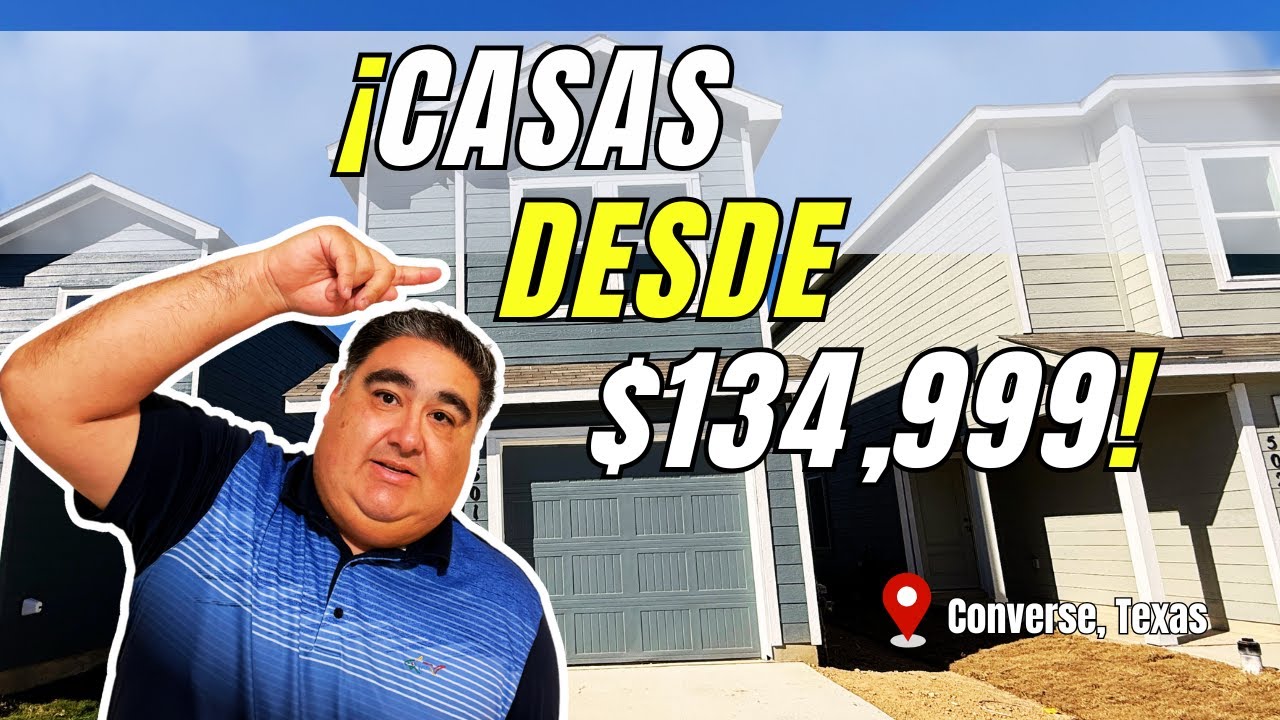 😍😍San Antonio Texas CASAS Nuevas BARATAS en Venta en Buena Zona
