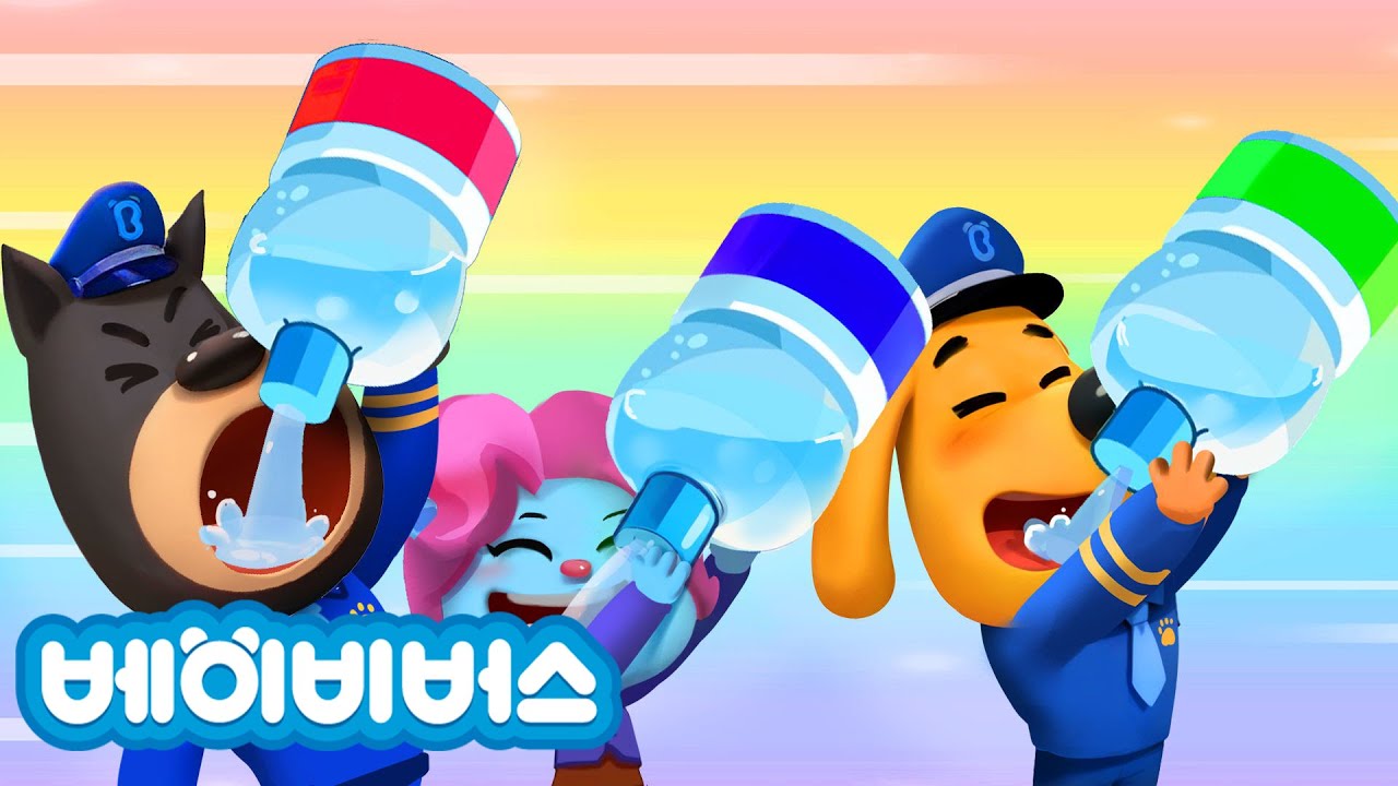 딸꾹질하는 아기 + 동화모음 | 안전교육 | 애니메이션 | 래브라도 경장 | 베이비버스 | BabyBus