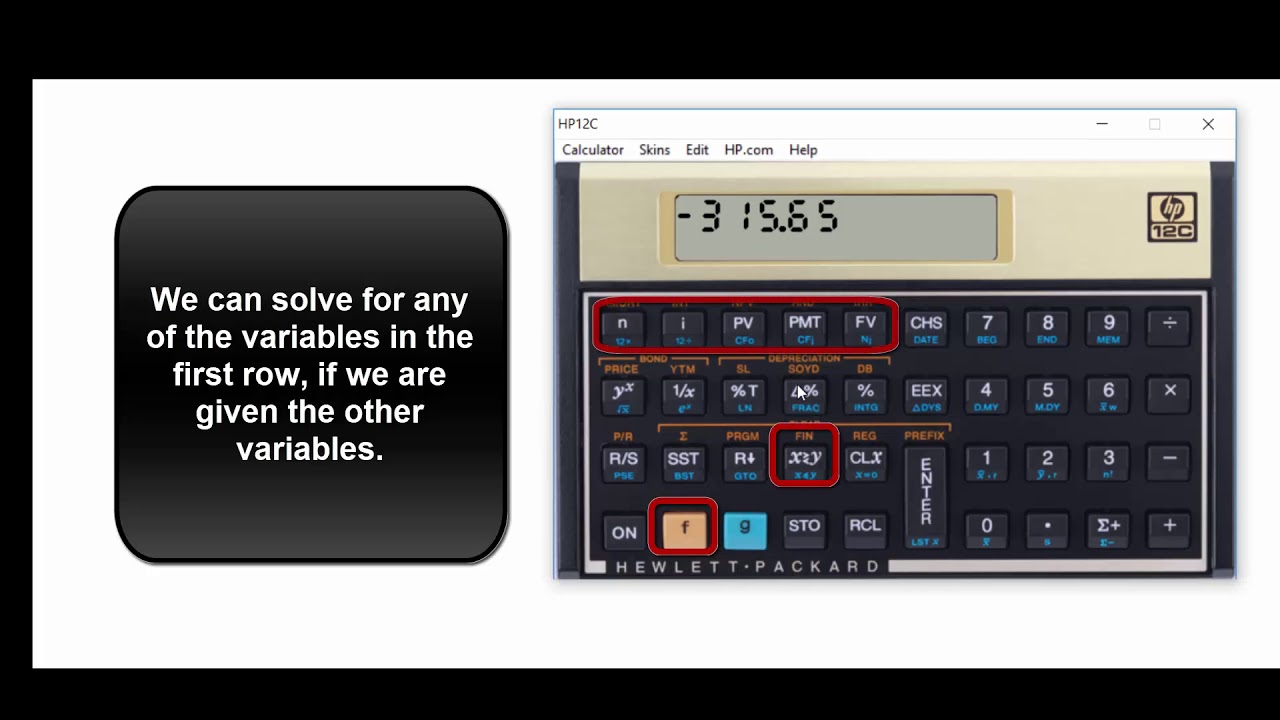 Mortgage Calculations Using the HP 12 C