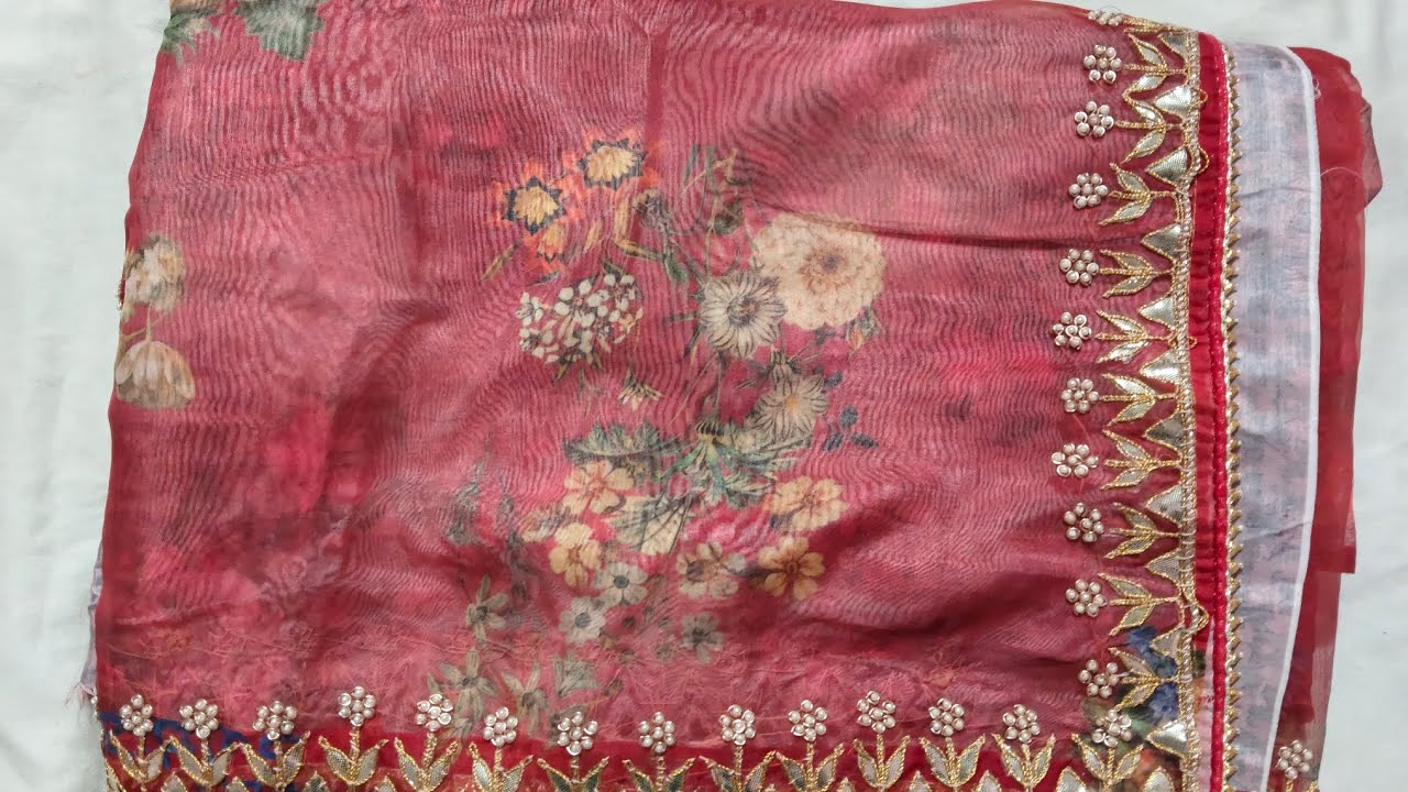 New gotapatti saree design collection #saree #newtrendingsaree #newlatestsaree #sareenewcollection 