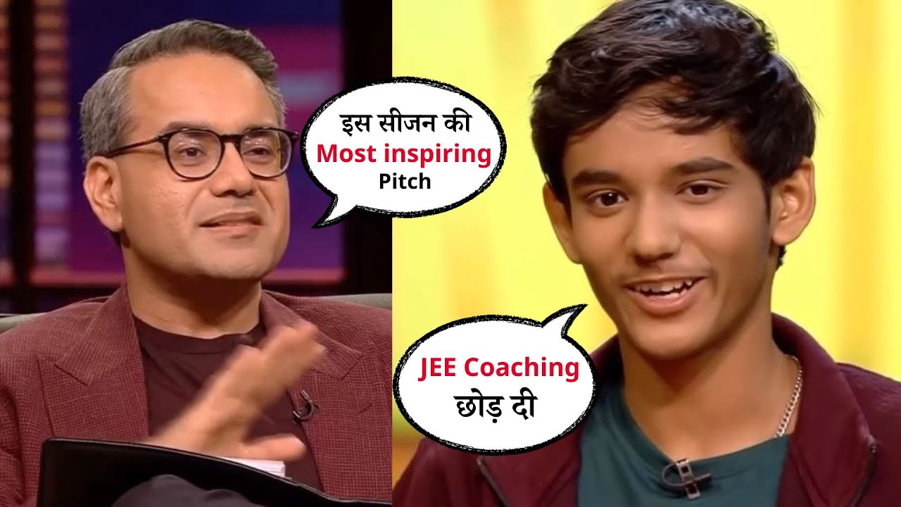 Shark Tank India: 13-Year-Old Jaiwardhan Tyagi Stuns Sharks With Neurapex AI