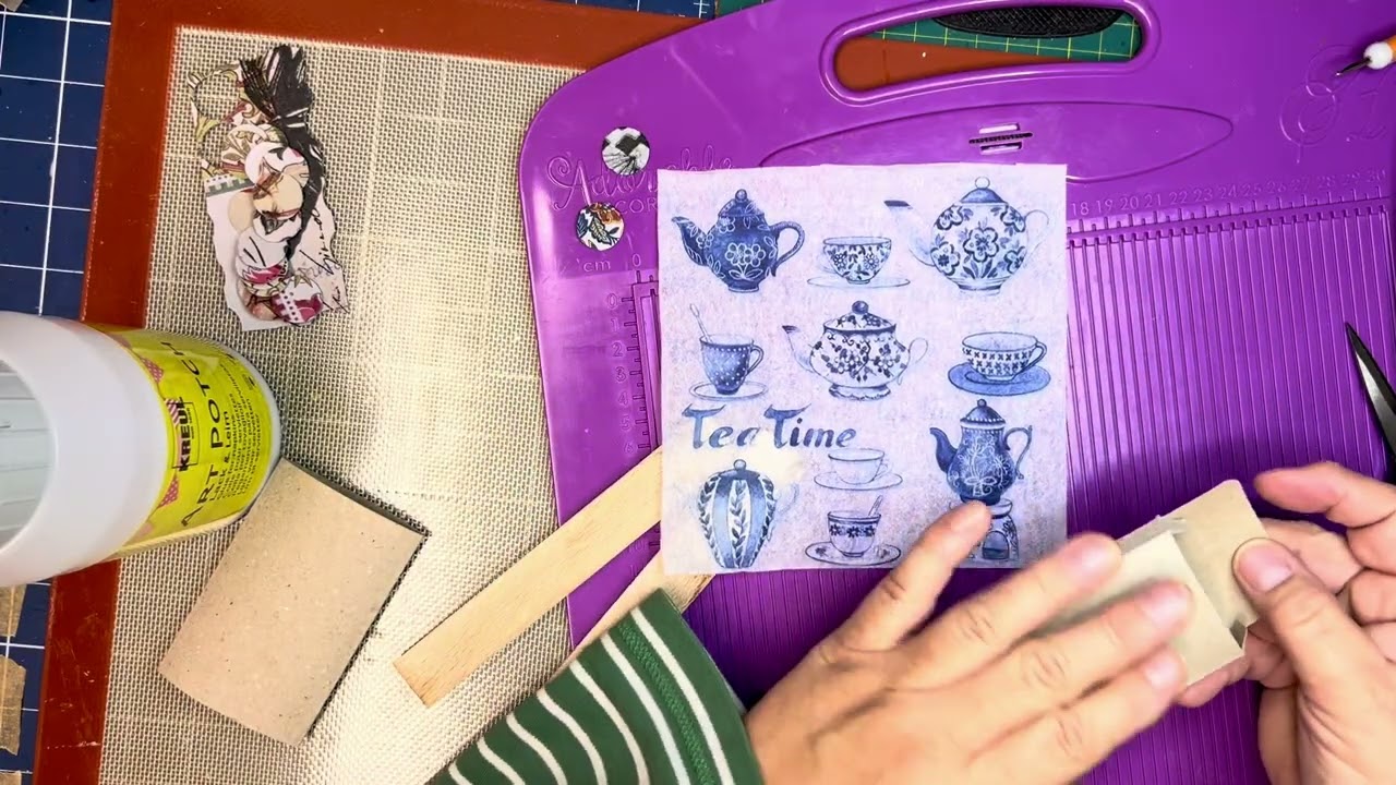 Tutorial/Anleitung für ein Upcyclingprojekt: Kleines Schächtelchen aus einer Klopapierrolle