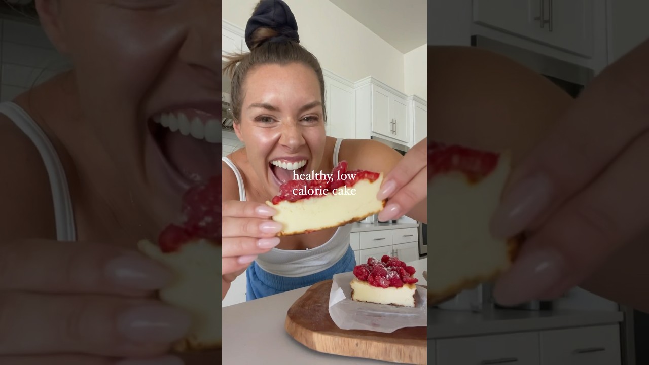 HEALTHY, LOW CALORIE CAKE?? at 80 calories (7c/4f/4p) for a THICK slice, i&rsquo;m inclined to agree!
