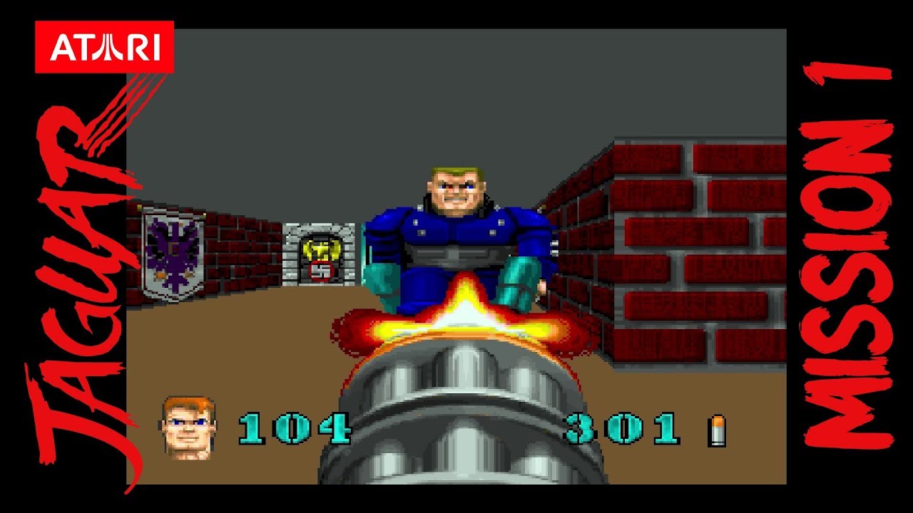 Wolfenstein 3D - Mission 1 (1994) [ATARI JAGUAR]
