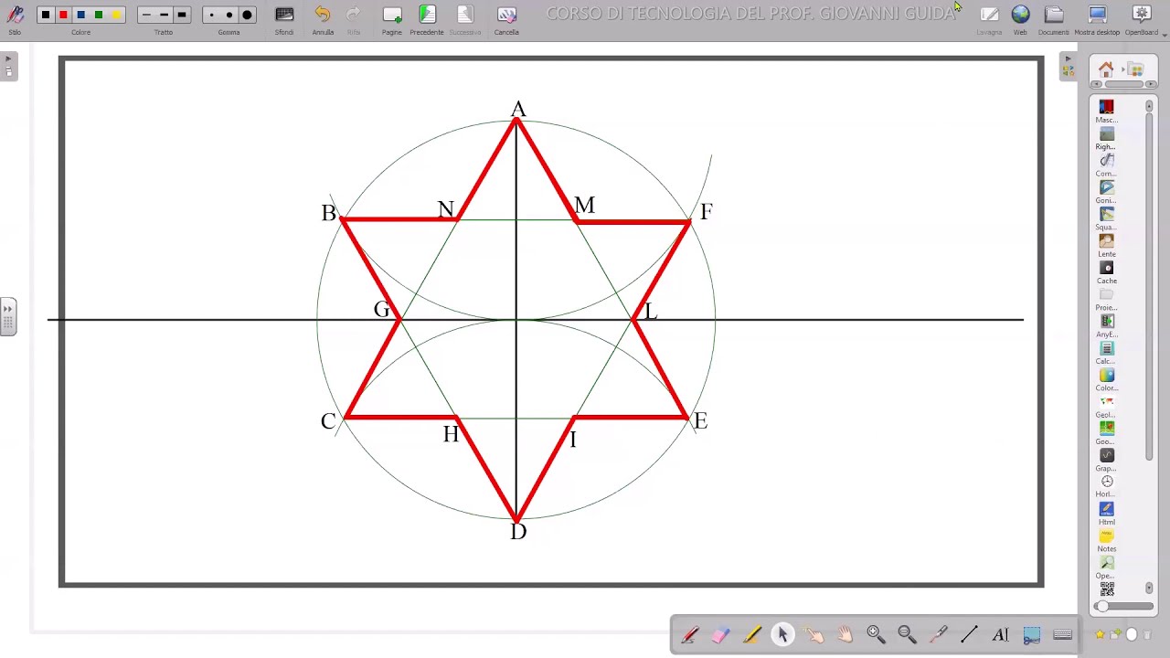 POLIGONO STELLARE A 6 PUNTE