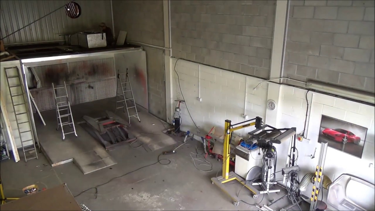 Spray Booth Removal