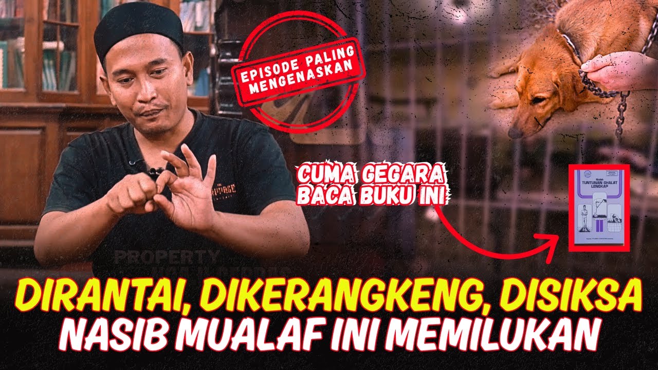 😭 Dirantai & Disiksa oleh Keluarganya... Hanya Karena Baca Buku Ini!