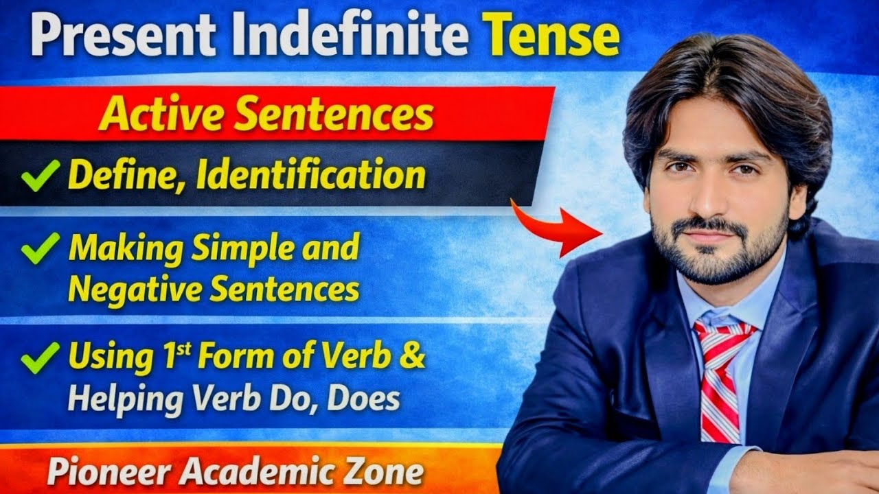Identification#define#present indefinite tense#simple and negative sentences#englishgrammer