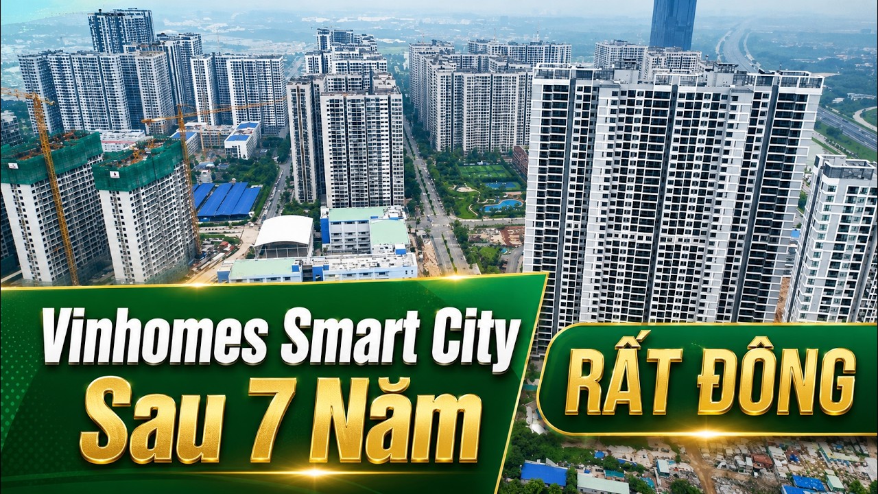 Vinhomes Smart City Sau 7 Năm Khởi Công  - Vinhomes 24H