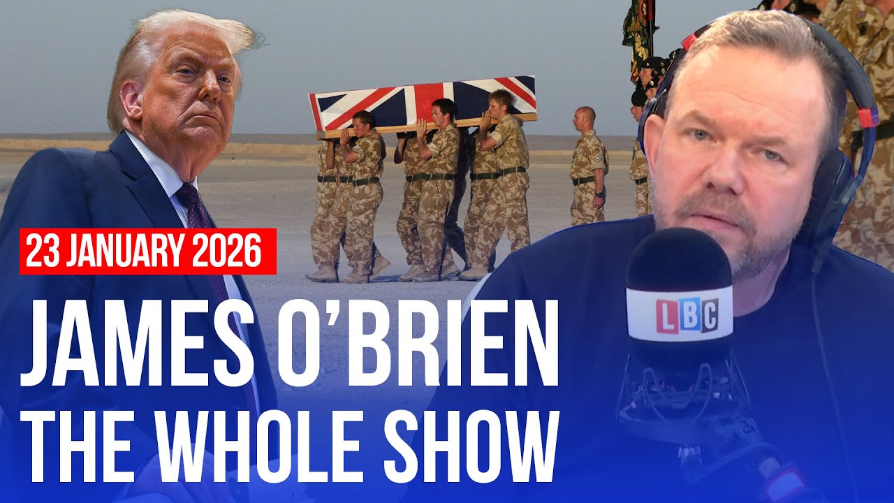 A moment of unutterable horror from Donald Trump | James O’Brien - The Whole Show