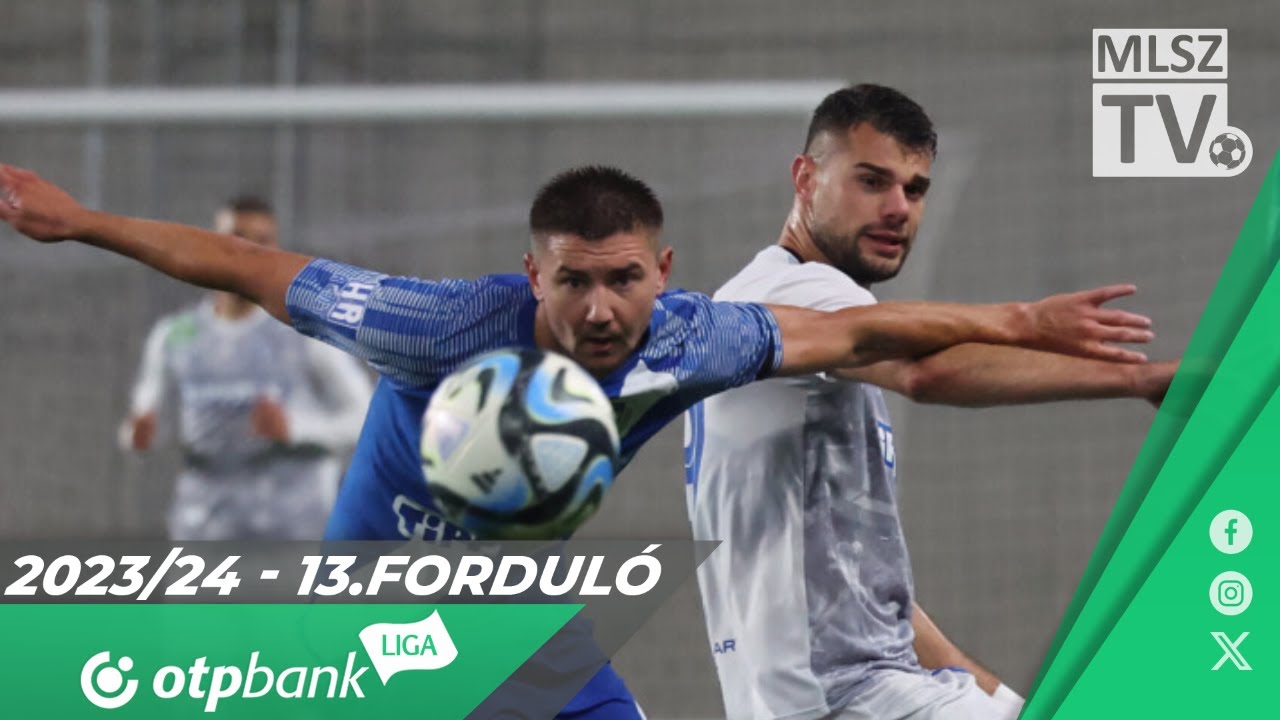 MTK Budapest - ZTE FC | 2-0 | (0-0) | OTP Bank Liga | 13. forduló | MLSZTV