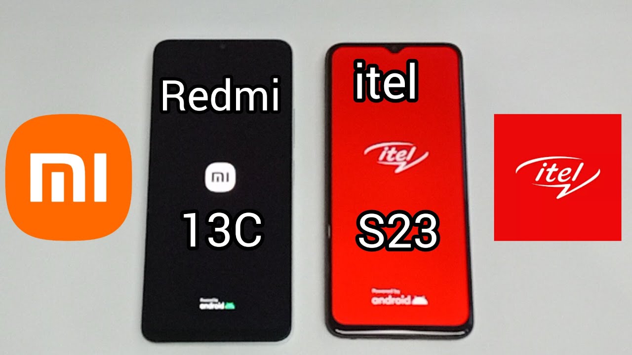 itel S23 vs Redmi 13C : speed test