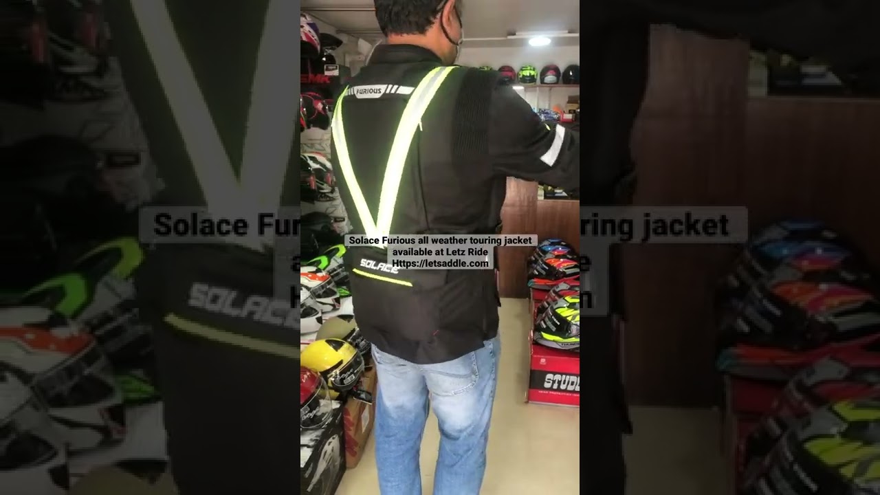 Solace Furious all weather touring jacket #solacegears #riding #ridingjacket
