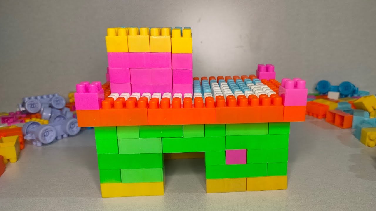 Satisfying DIY Blocks House/ASMR/ Building Blocks/Blocks Game/building blocks fun.