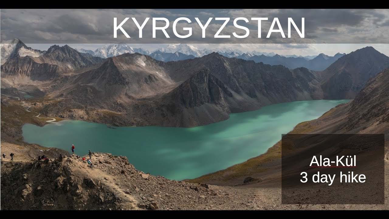 Alakul Lake in Kyrgyzstan - 3 day solo hike - silent