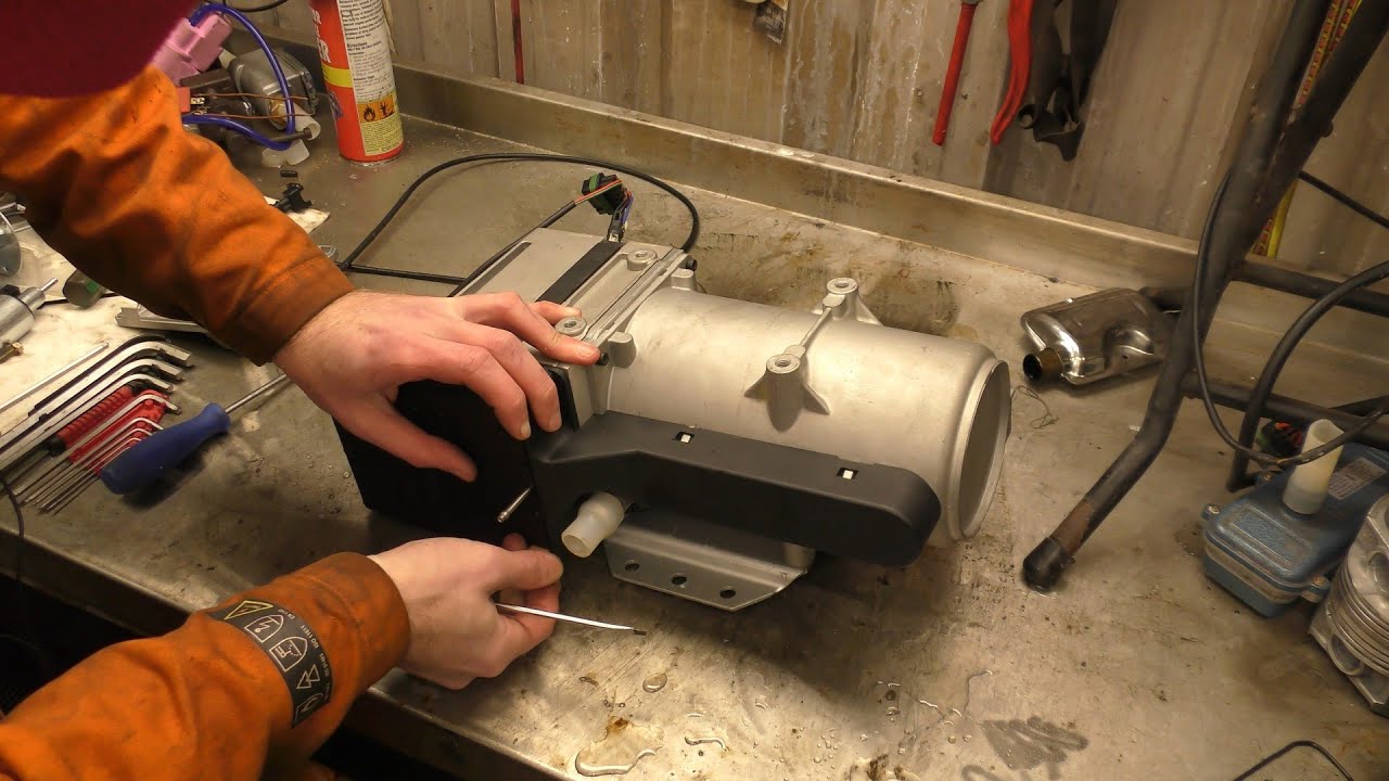 16KW Diesel Water Heater Disassembly