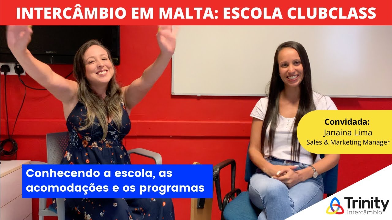 Interc&acirc;mbio em Malta: conhecendo a escola Clubclass