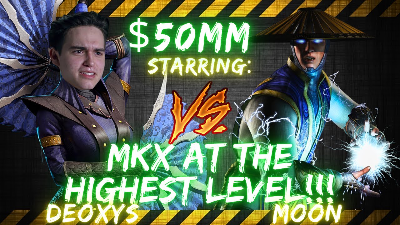 $50MM ft. Deoxys vs Moon | MKX AT THE HIGHEST LEVEL!!! 🎤👀🔥😱