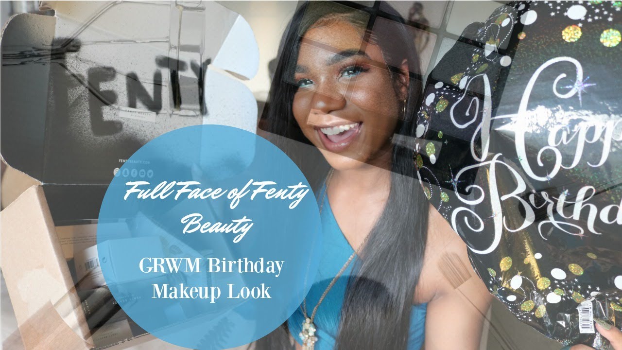 Full Face of Fenty Beauty | GRWM Birthday Makeup Look | Marji Ducheine