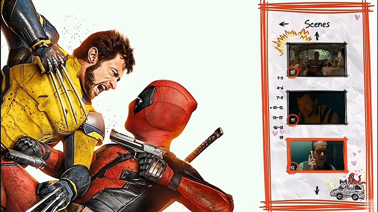 DEADPOOL & WOLVERINE DVD MENU 