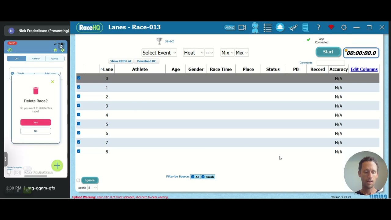 Start line demo 2
