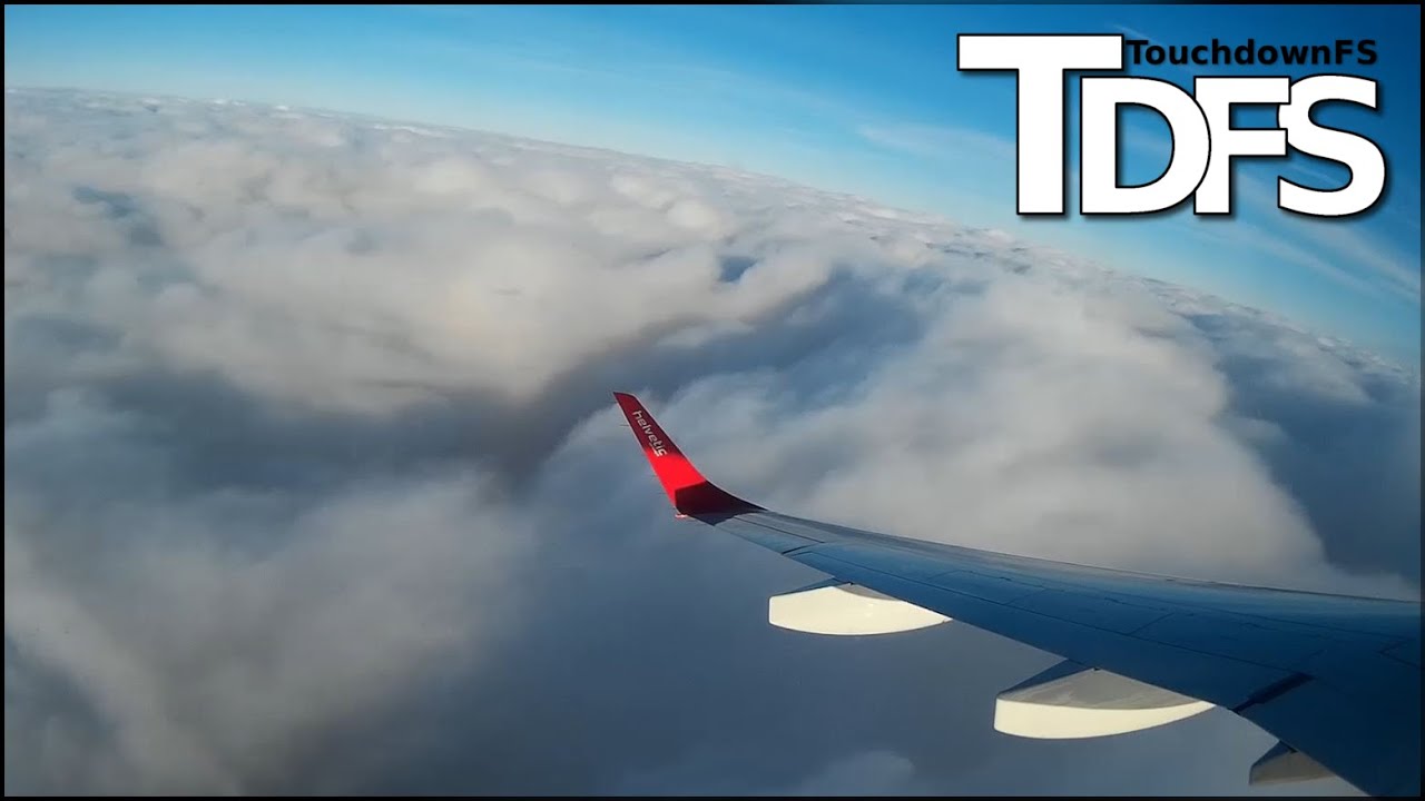 Clouds -  Amazing Time lapse Flight (DUS - ZRH) [HD]