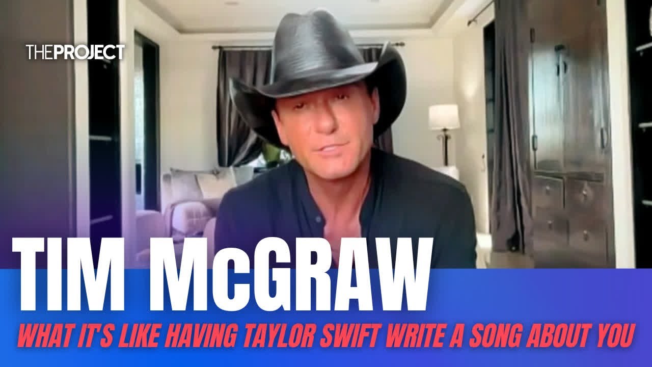 Tim McGraw On What It's Like Having Taylor Swift Write About You