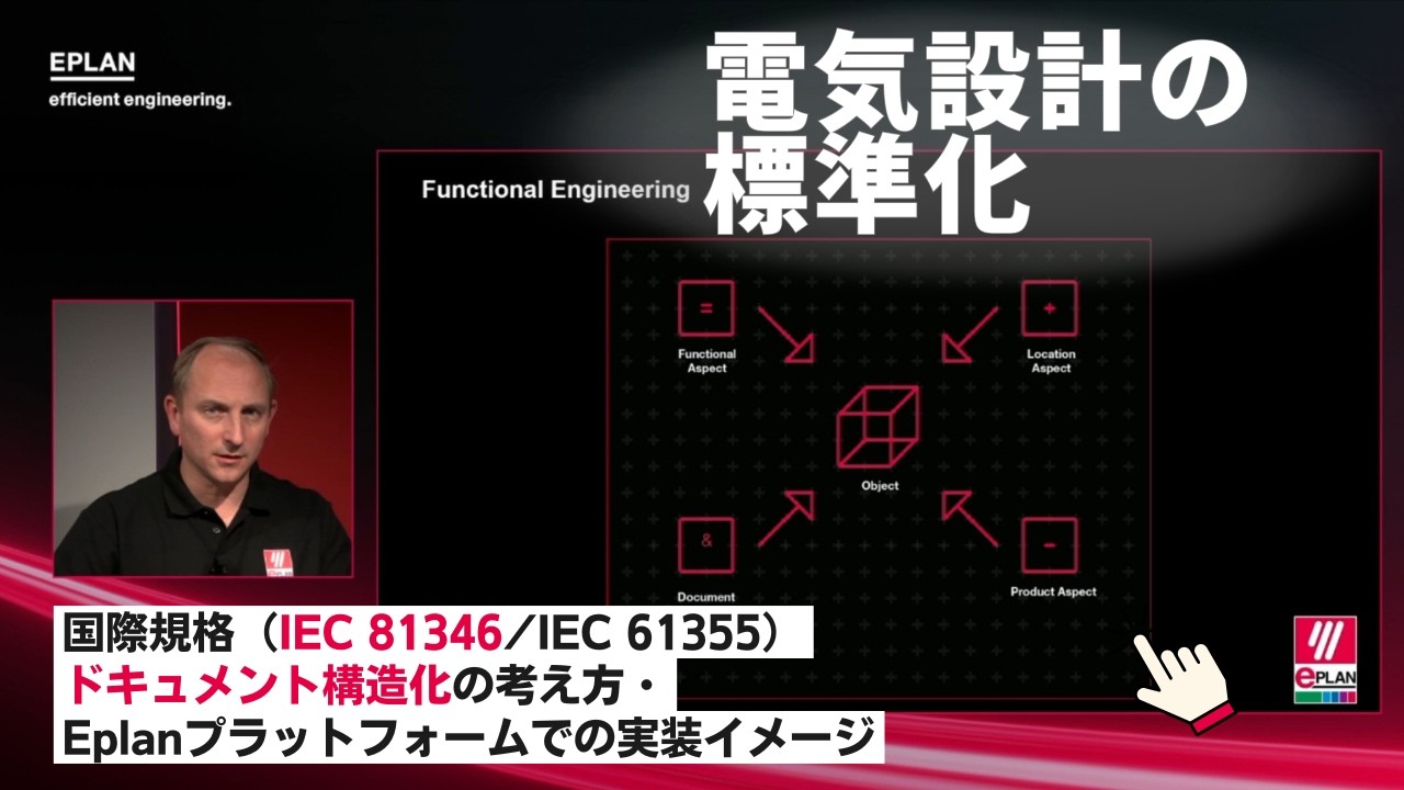 【字幕】Eplanと国際規格‐Eplanは標準化をどのようにサポートするのか