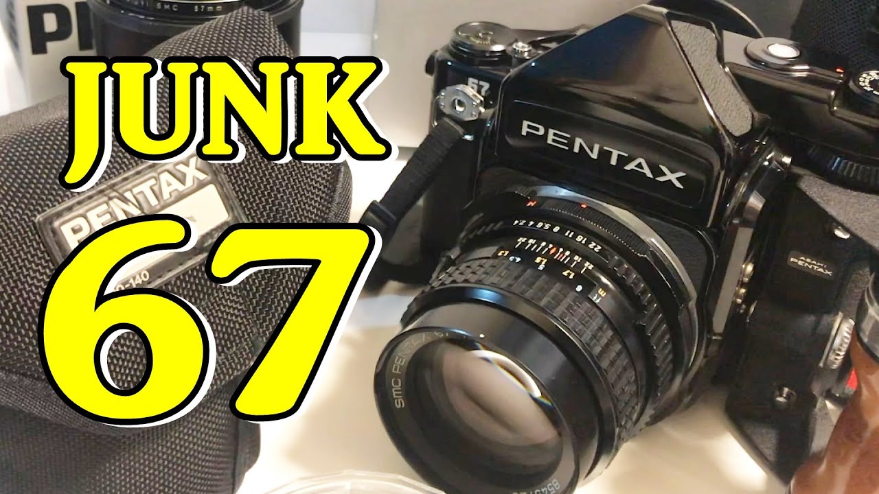 unboxing Buy junk camera at auction PENTAX 67 $1000