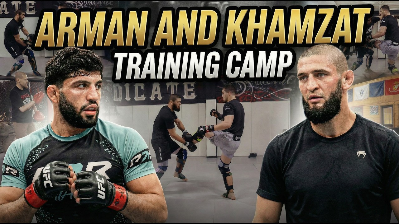 Arman and Khamzat MMA Training