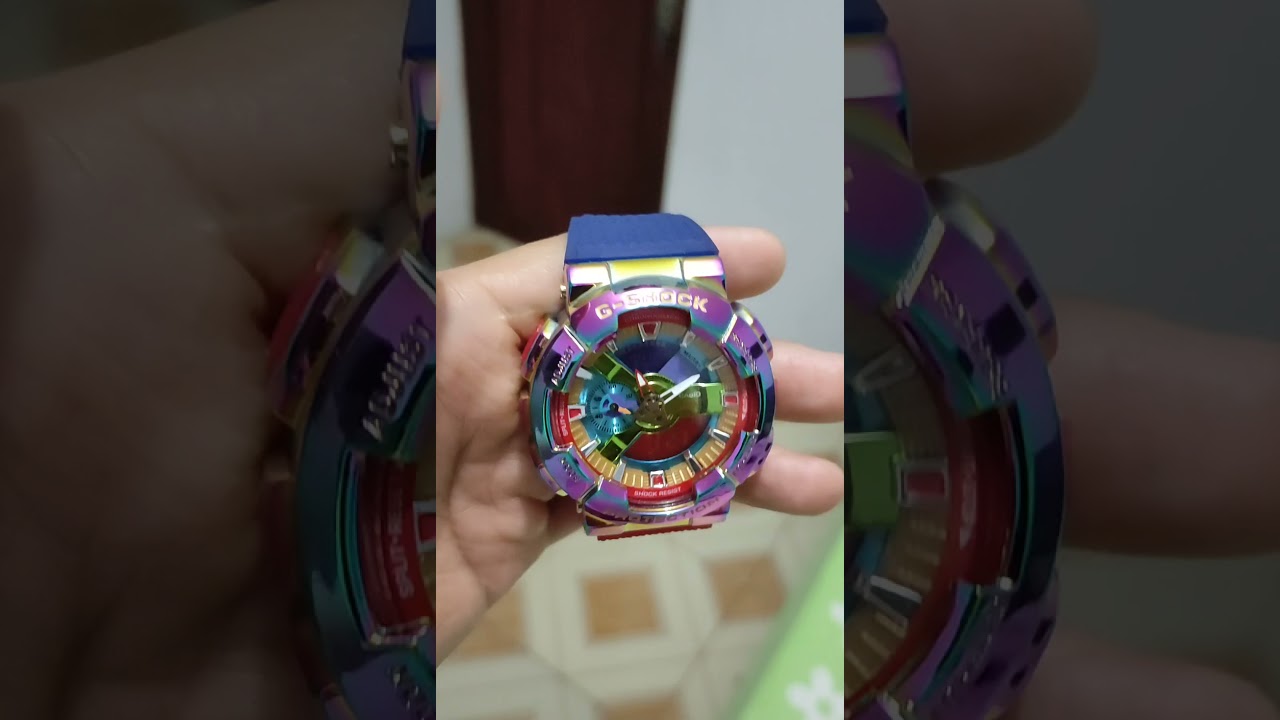GSHOCK RAINBOW GM110 FAKE