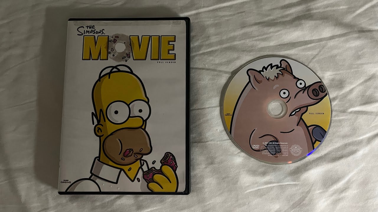 Opening to The Simpsons Movie 2007 DVD (Full-Screen Version)