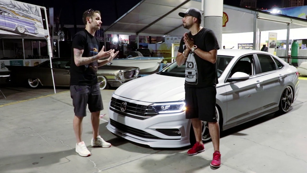 Jamie Orr's 2019 Jetta at The Sema Show Las Vegas