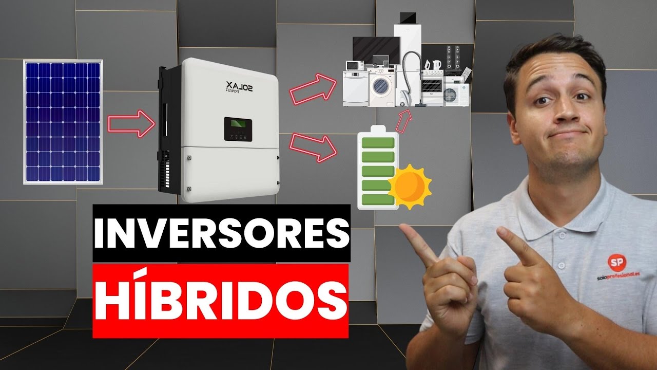 ☀️ Funcionamiento de los Inversores Solares H&iacute;bridos (Autoconsumo Fotovoltaico)