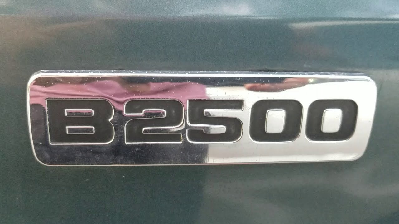 1998 Mazda B2500 Oil Change
