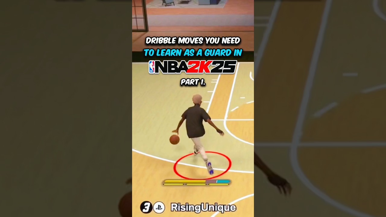 ДРИББЛ-ДВИЖЕНИЯ, КОТОРЫЕ ВАМ НУЖНО ВЫУЧИТЬ, ИГРОКУ-ЗАЩИТНИКУ В NBA 2K25🔥‼️