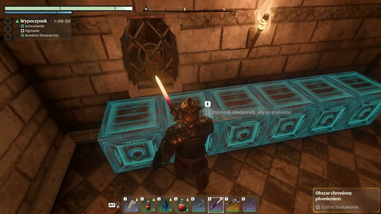 Enshrouded - Jak dobrze magazynować przedmioty?