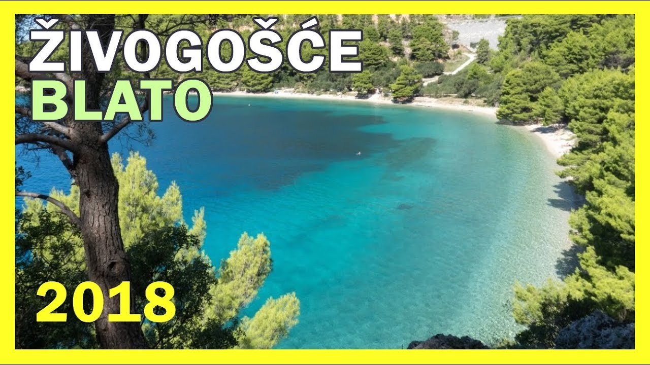 Beaches Živogošće Blato 2018, Makarska Riviera