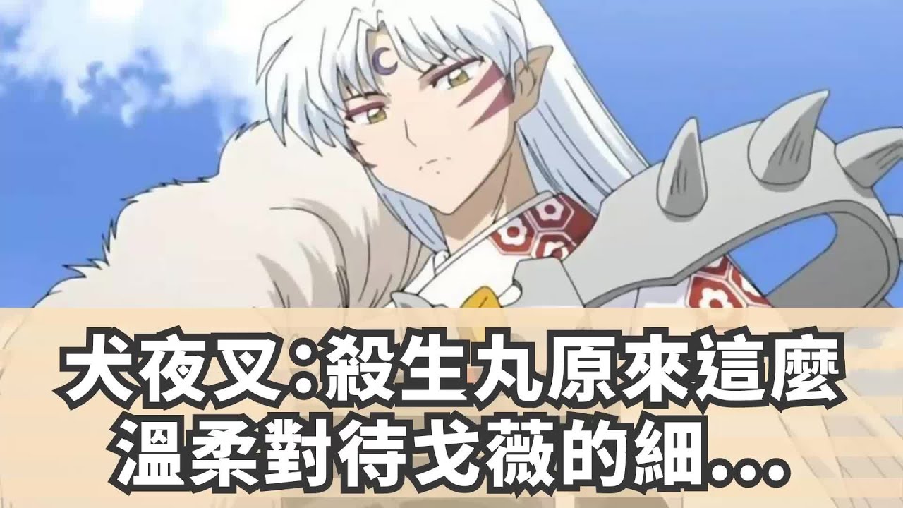 犬夜叉：殺生丸原來這麼溫柔，對待戈薇的細節讓人羨慕