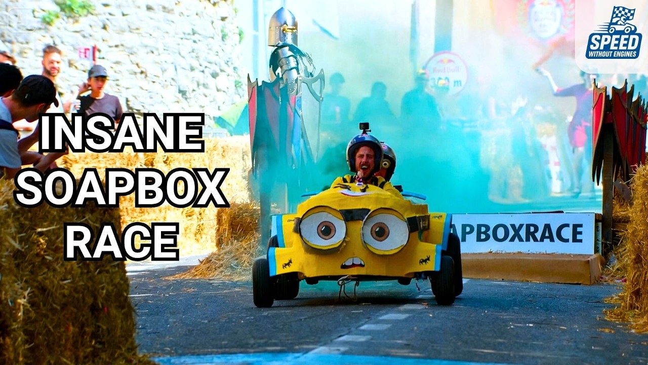 Most Creative & Funniest Soapbox Designs in Italy Vol.1 #soapboxredbullrace