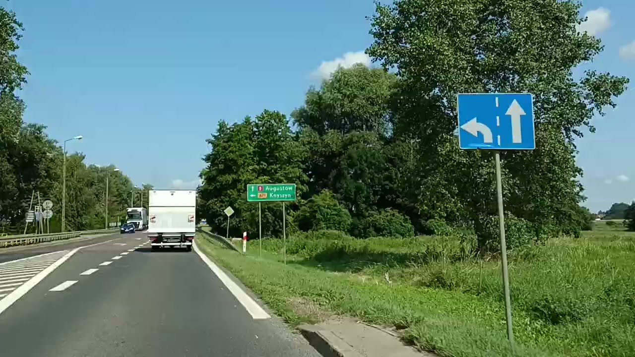 15.07.2024 Korycin village, Podlaskie Voivodeship, Poland. Road S8.