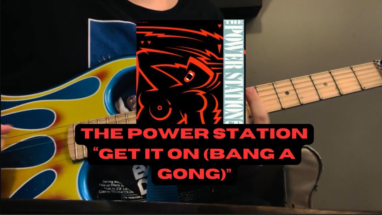 The Power Station-Get It On (Bang a Gong) Guitar Cover