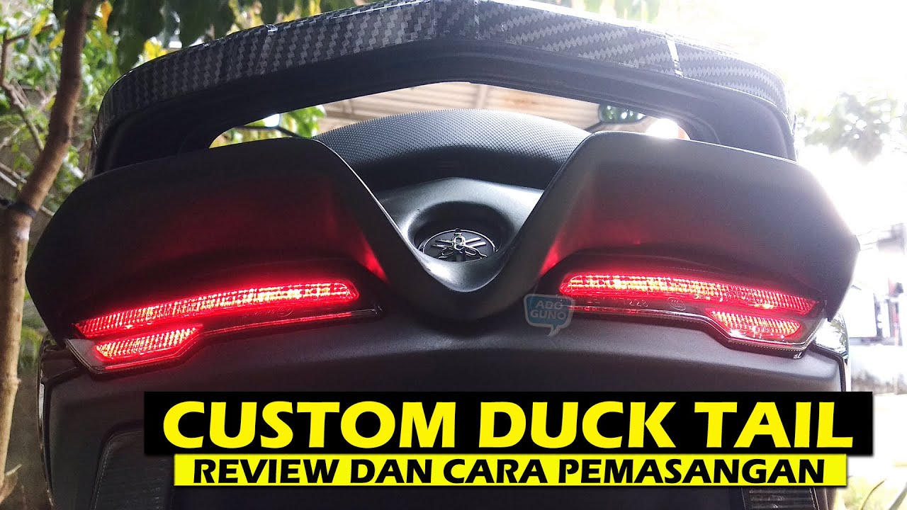 Review dan Cara Pemasangan Duck Tail di Nmax Neo S - Makin Gagah Tampil Beda